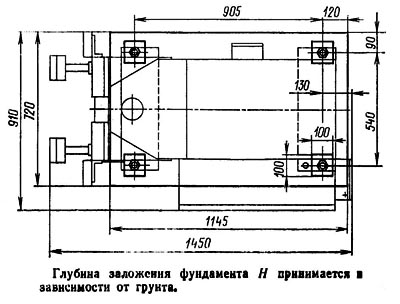П6320 Настановне креслення гідравлічного пресса